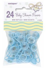 Mini Rammelaar Blauw (24 stuks)