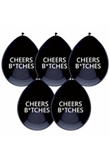 Ballonnen Cheers Bitches (30 cm, 6 stuks)