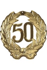 Huldeschild Goud 50