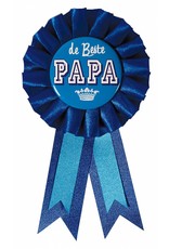 Rozet Blauw De Beste Papa