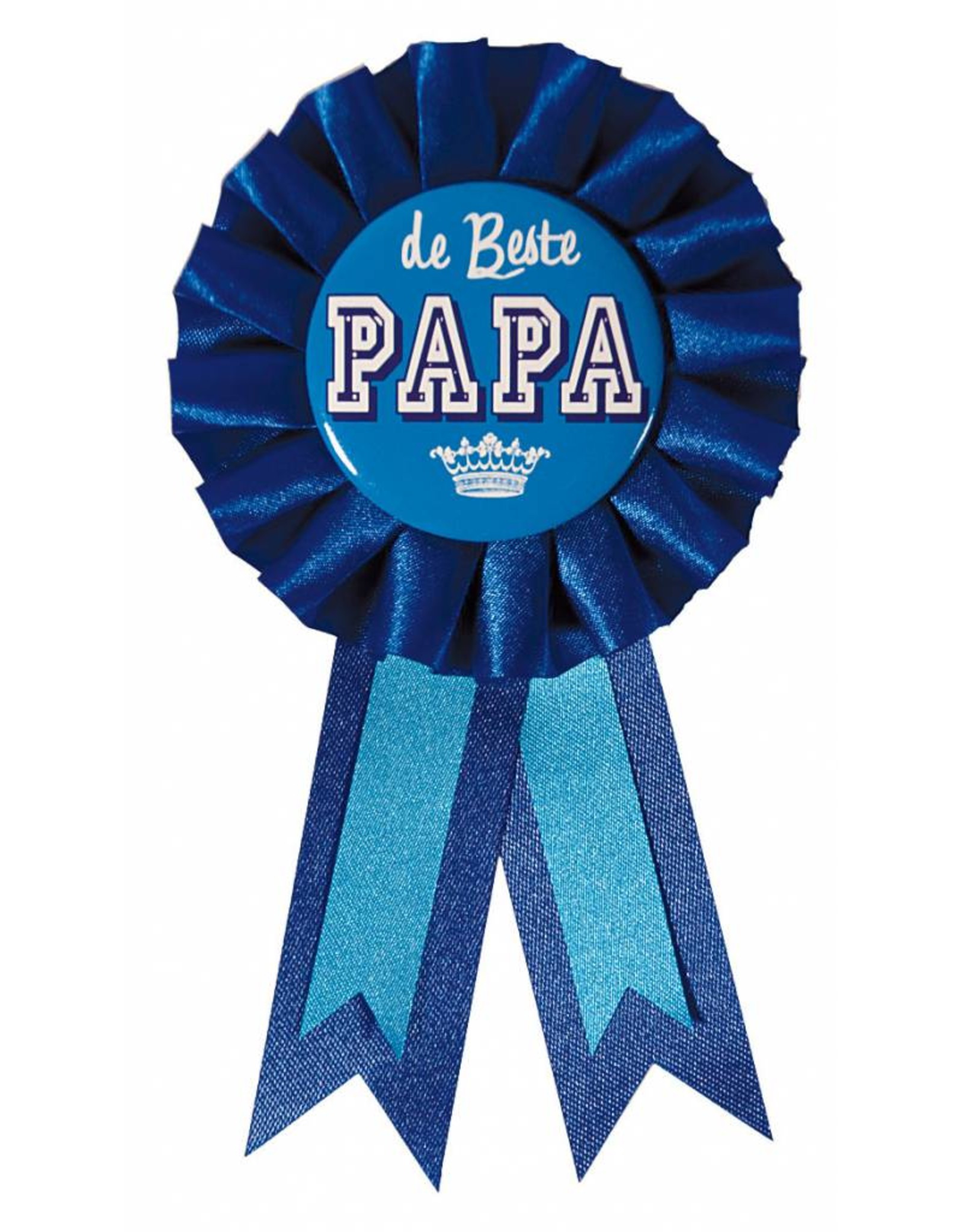 Rozet Blauw De Beste Papa