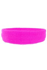 Hoofdband neon roze - pink