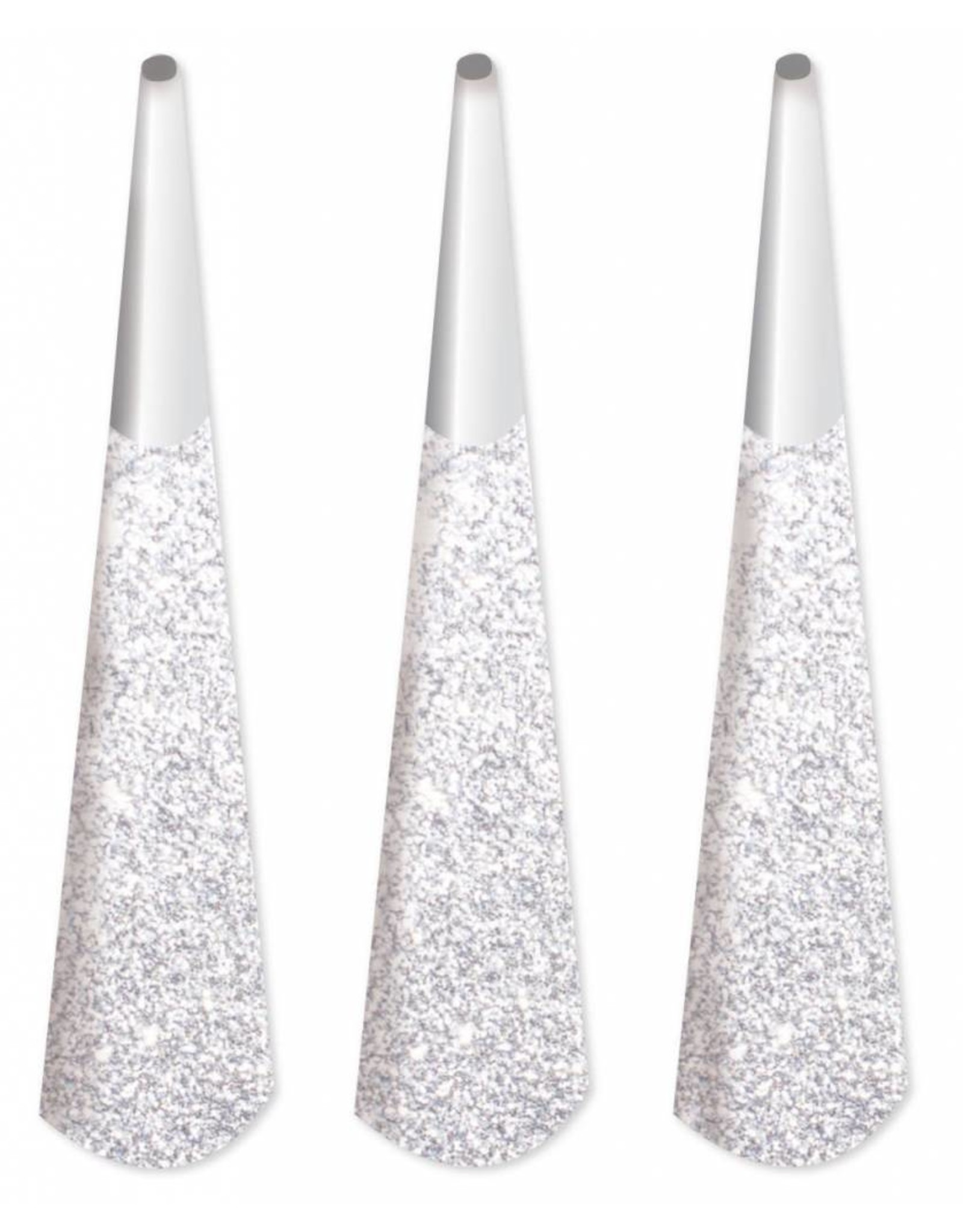 Toeters Sparkling Silver (6 stuks)