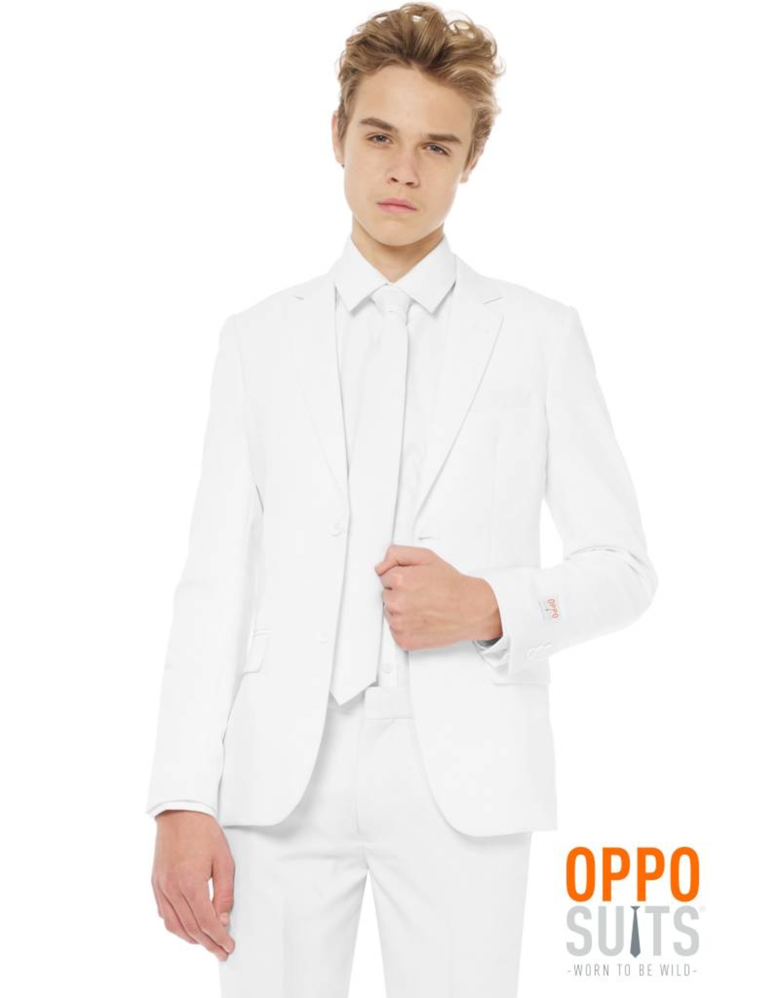 Opposuits TEEN BOYS White Night