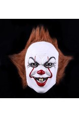 Masker "Scary Clown", mix van kleuren