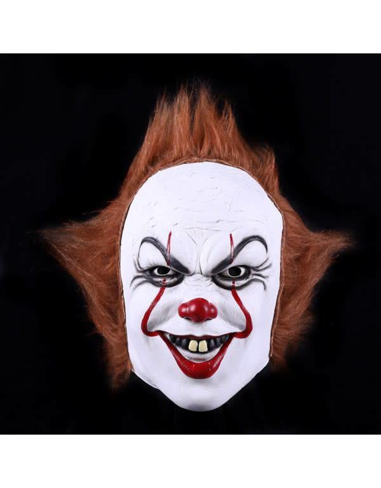 Masker "Scary Clown", mix van kleuren