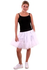 Petticoat wit 3-laags volwassenen onesize