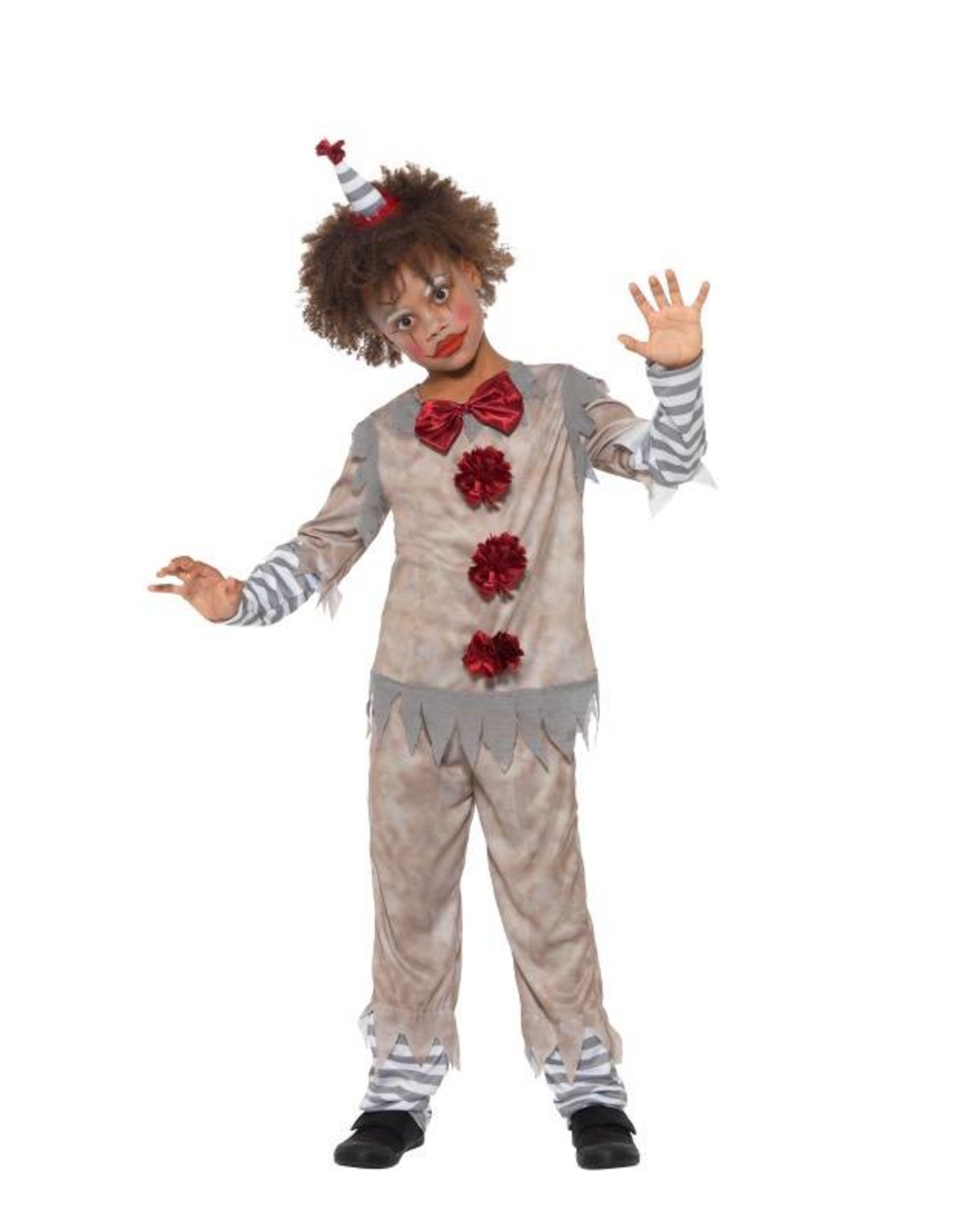 Vintage Clown Kostuum, Jongen