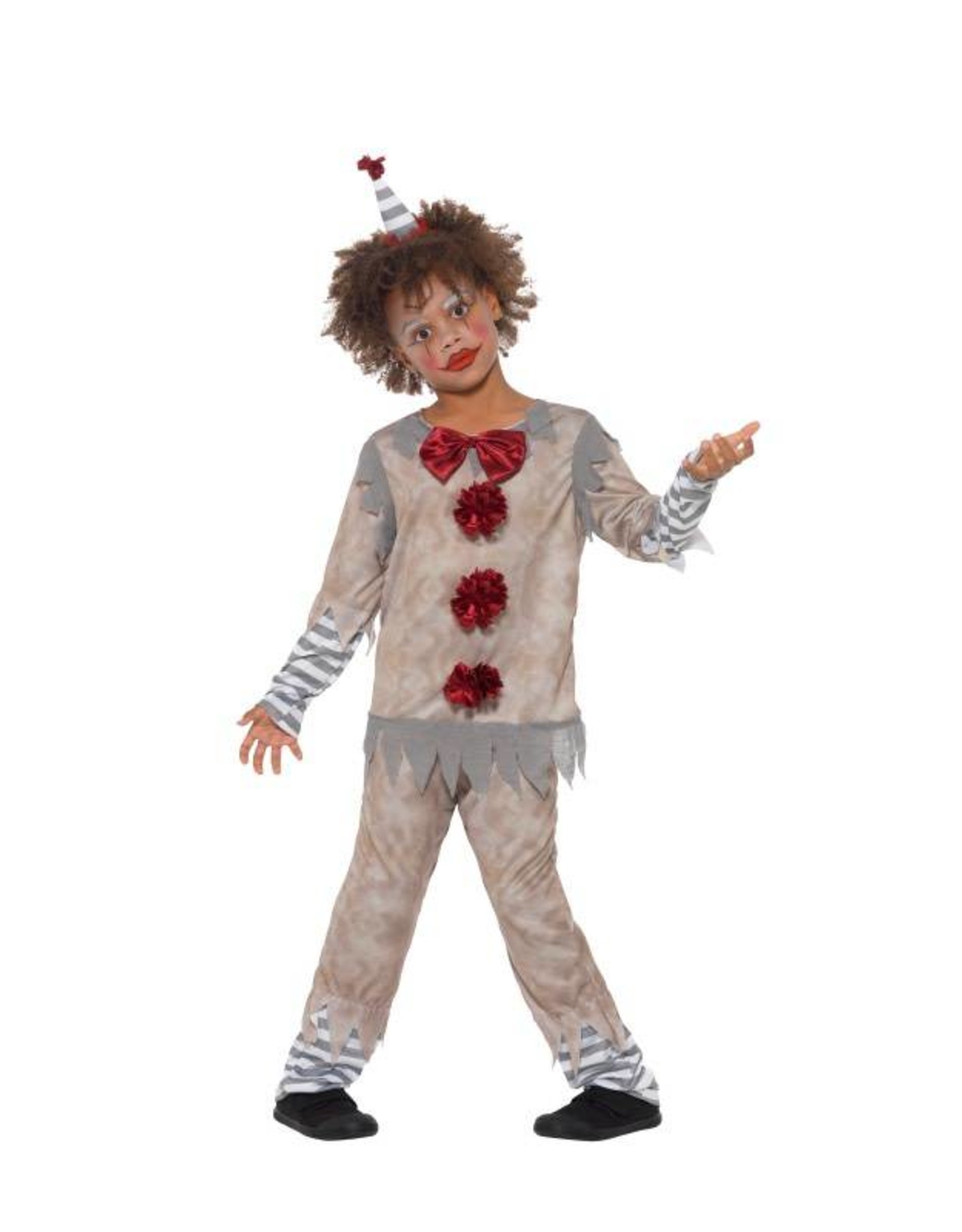 Vintage Clown Kostuum, Jongen