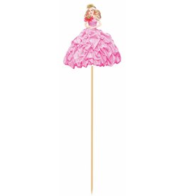 Partyprikkers Prinses (20 cm, 8 stuks)