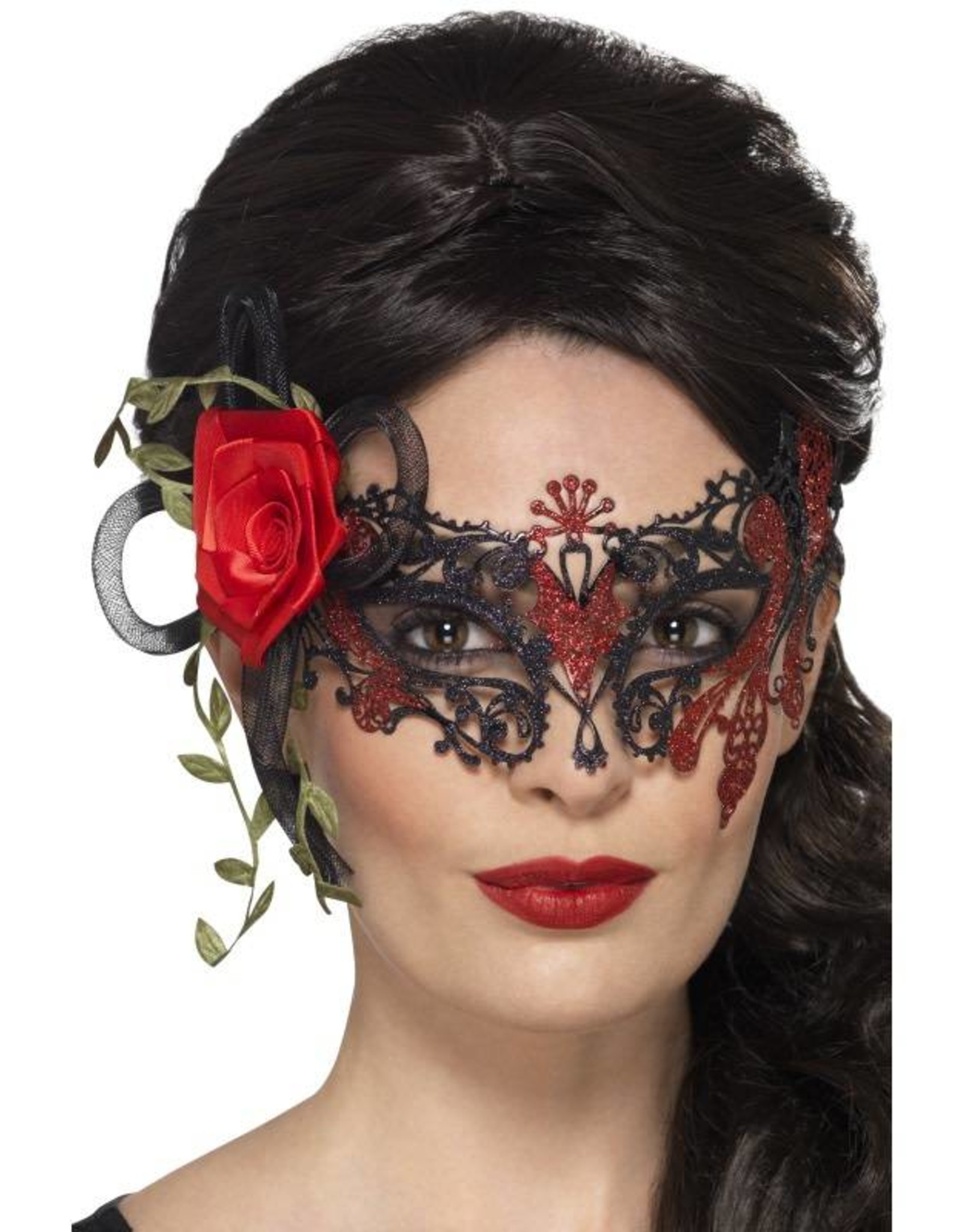 Day of the Dead Metalen Filigree Oogmasker,