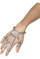 Skelet armband, zilver