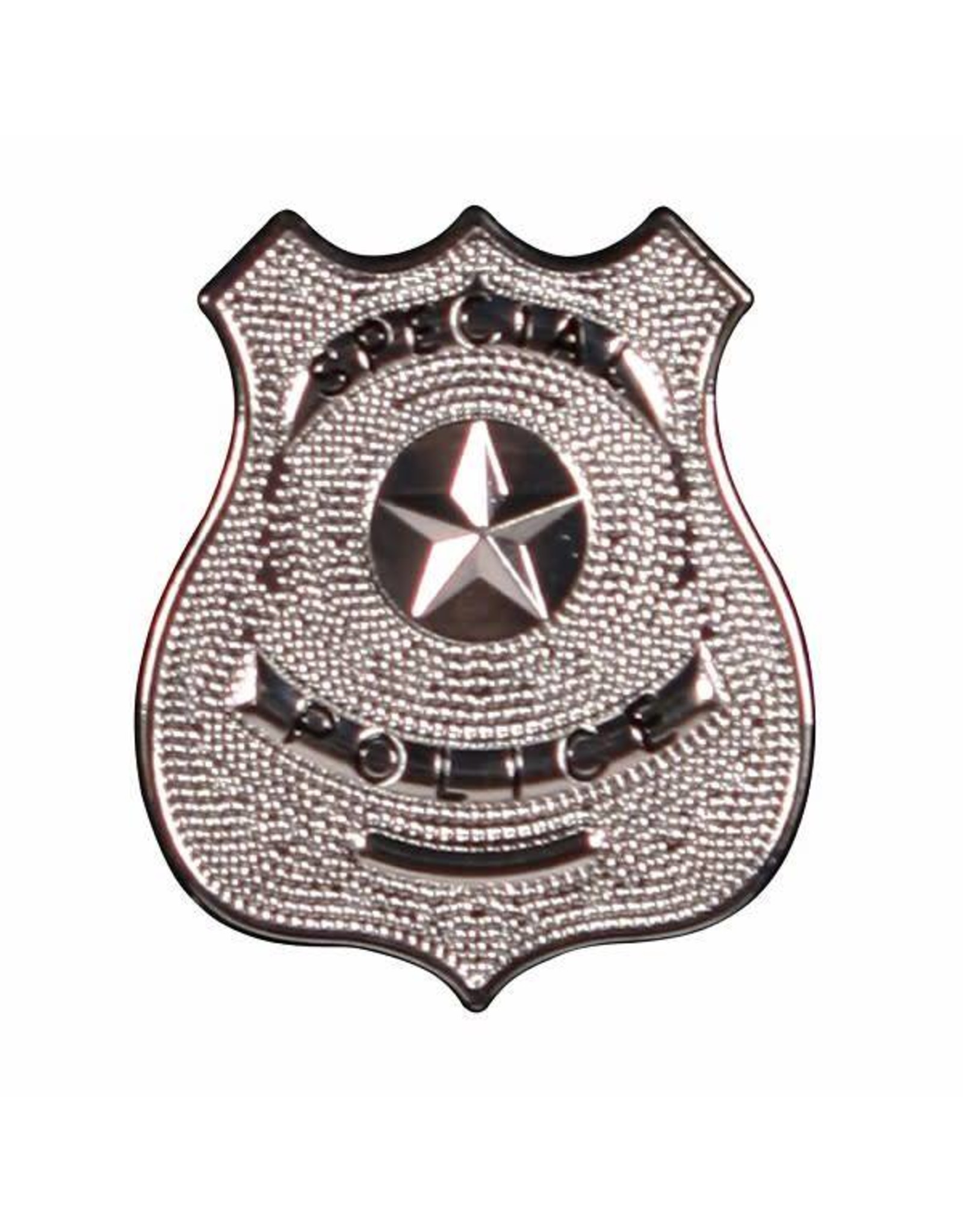 Special Police, embleem met speld, zilver