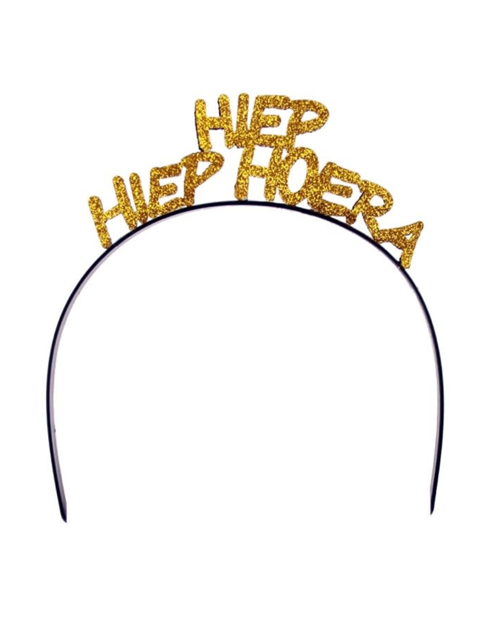 Diadeem Hiep Hiep Hoera Goud