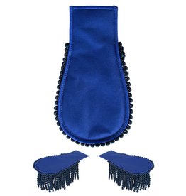 Set schouder epaulette Blauw