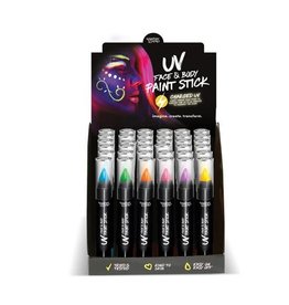 UV face&body paint stick Assorti