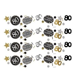 Confetti Sparkling Gold 80 jaar (34 gr)