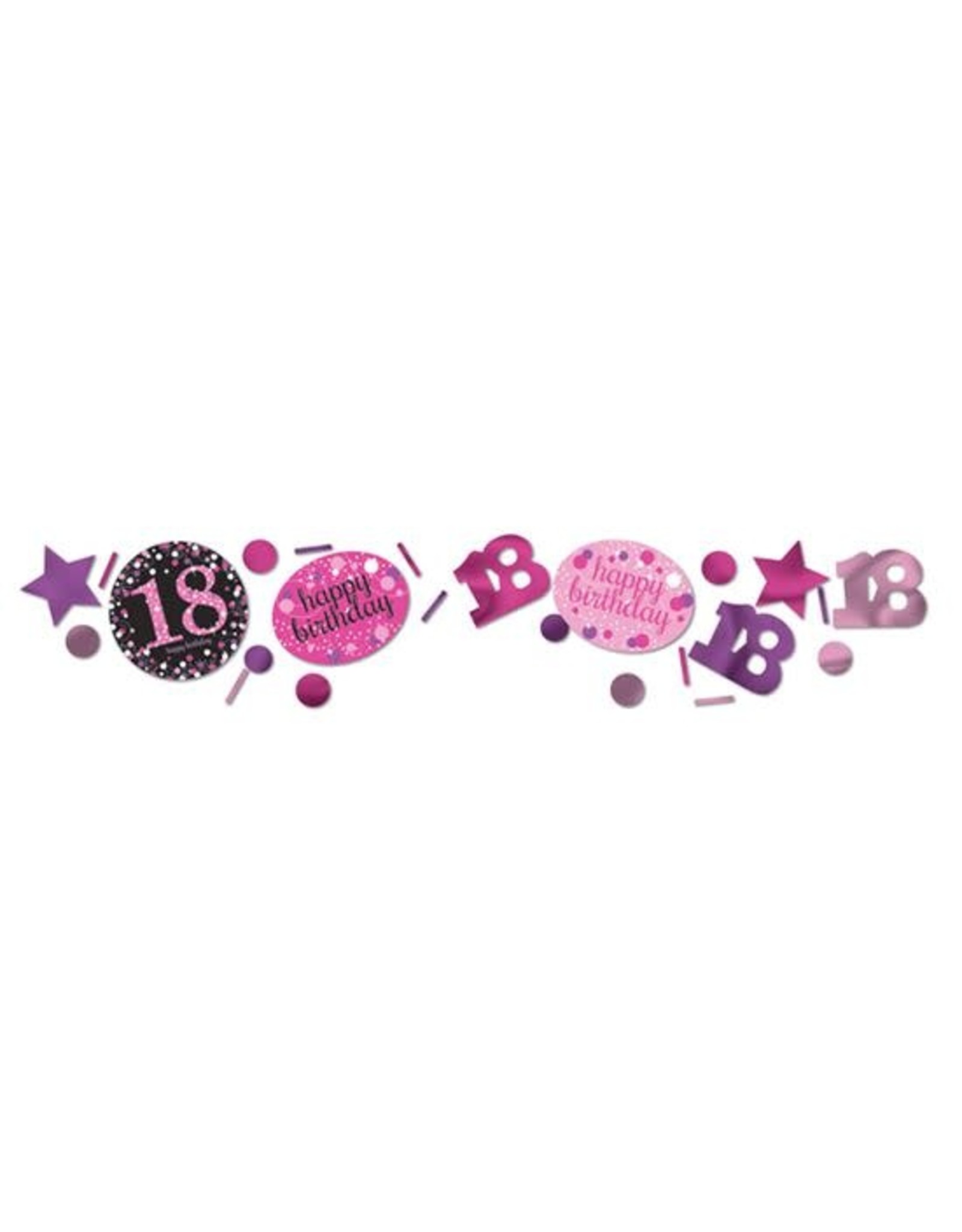 Confetti Sparkling Pink 18 jaar (34 gr)