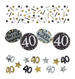 Confetti Sparkling Gold 40 jaar (34 gr)