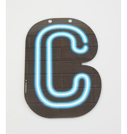 Neon letter - C