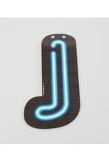 Neon letter - J