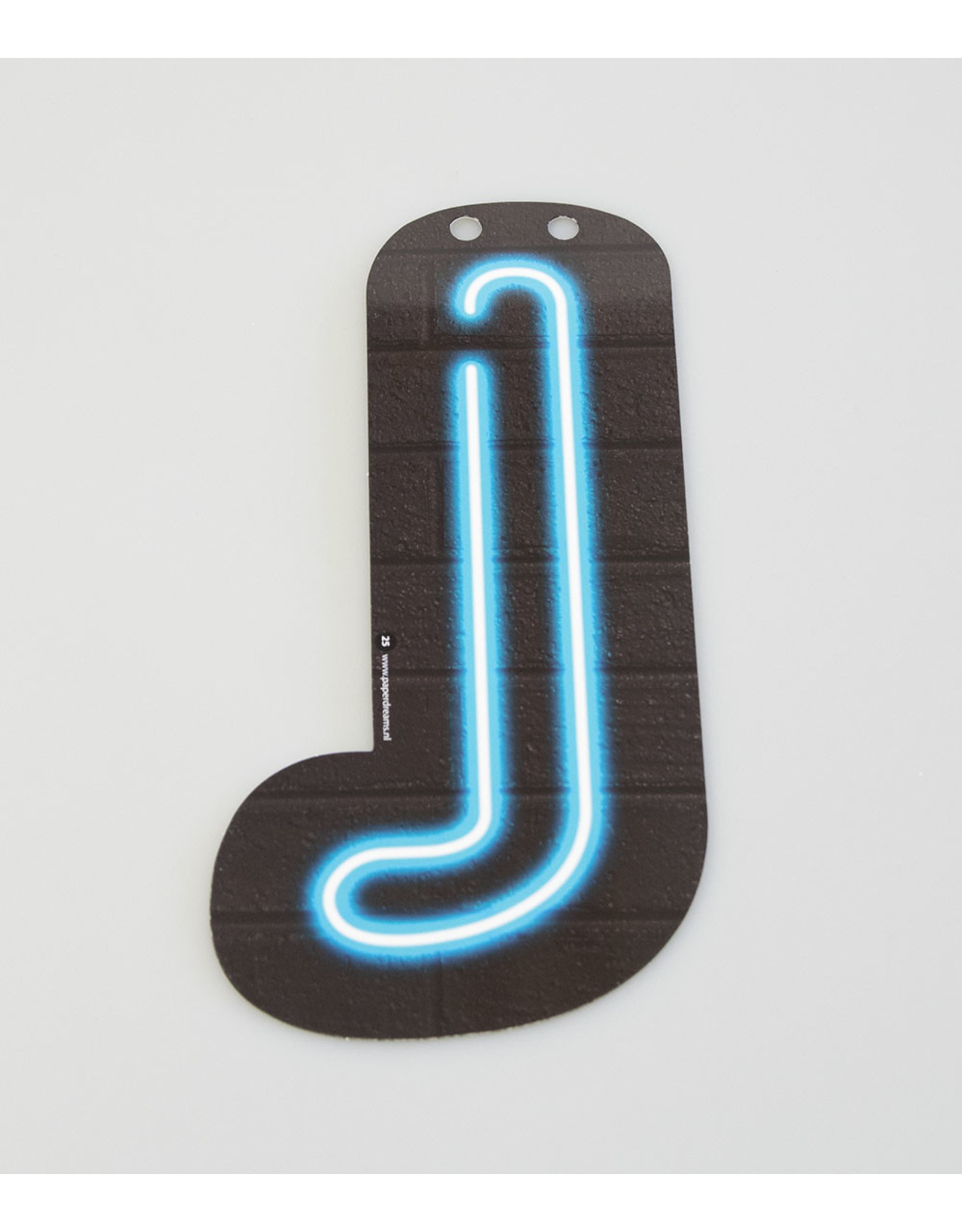 Neon letter - J