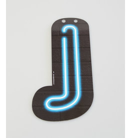 Neon letter - J