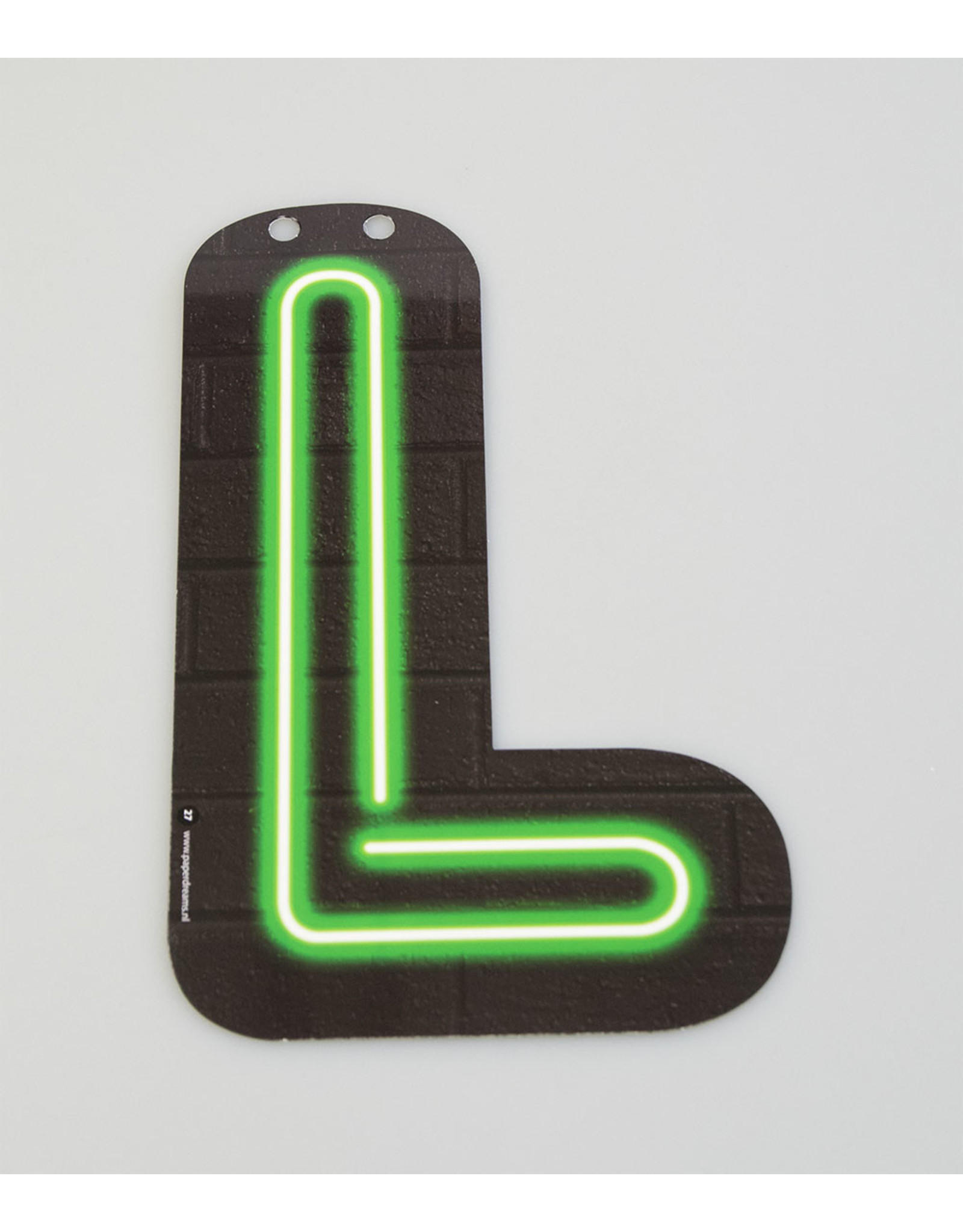 Neon letter - L
