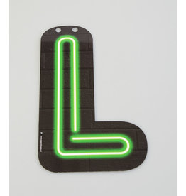 Neon letter - L