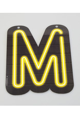 Neon letter - M