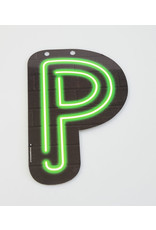 Neon letter - P