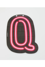 Neon letter - Q