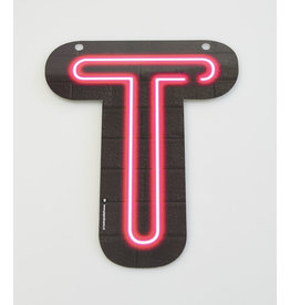 Neon letter - T