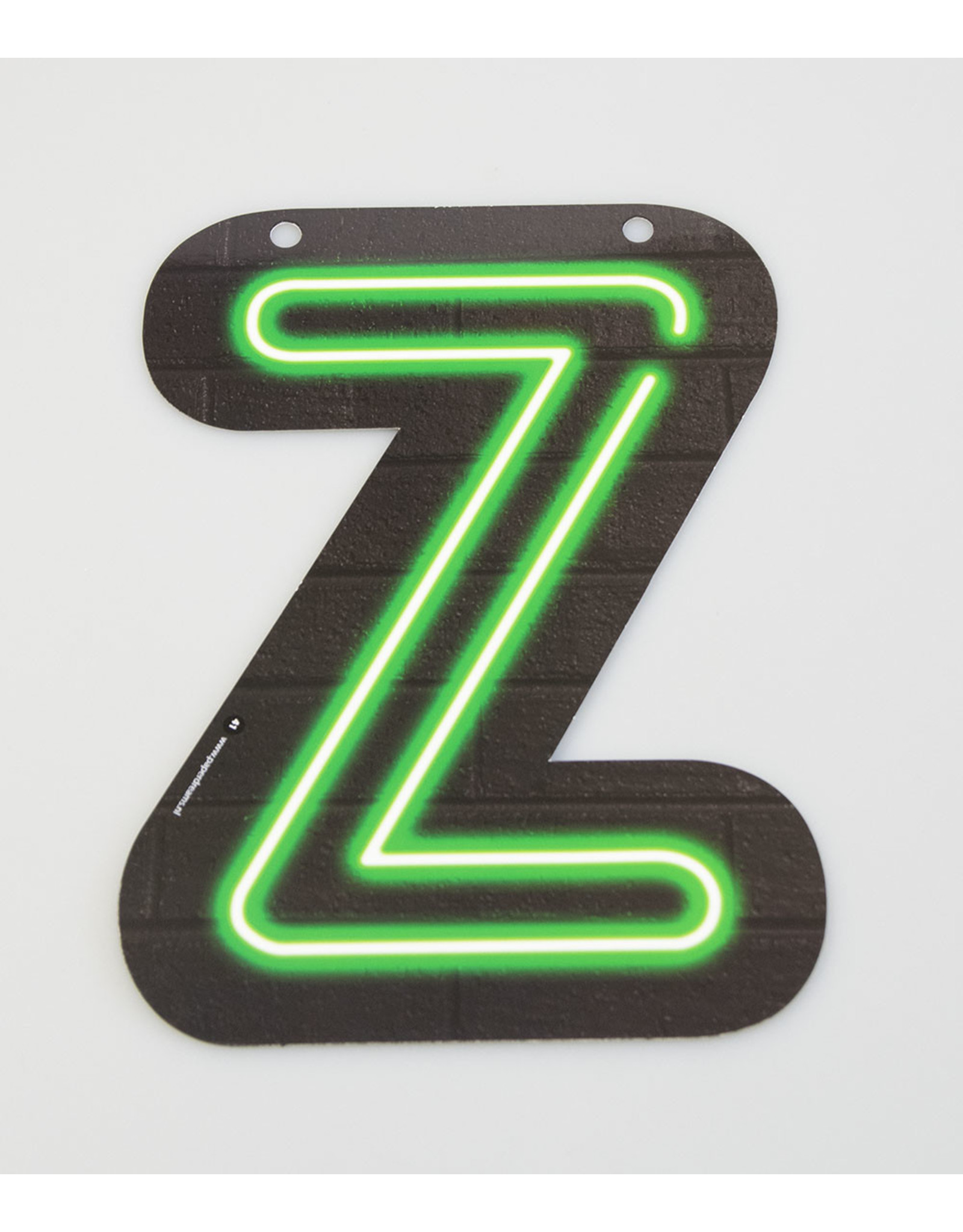 Neon letter - Z