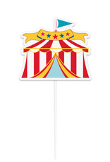 Taart Topper Circus Carnaval