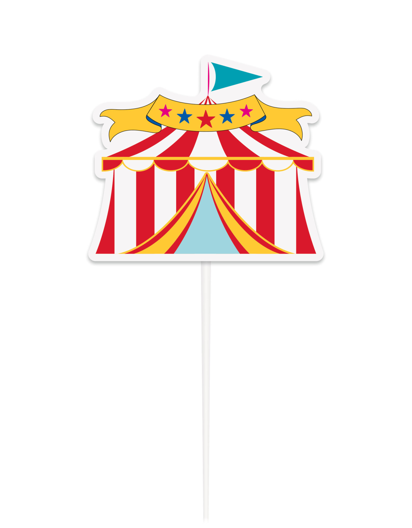 Taart Topper Circus Carnaval