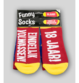 Funny Socks - 18 Jaar