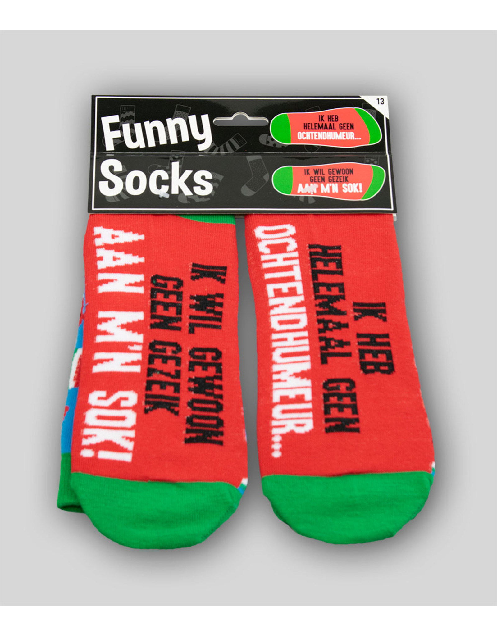 Funny Socks - Geen Ochtendhumeur