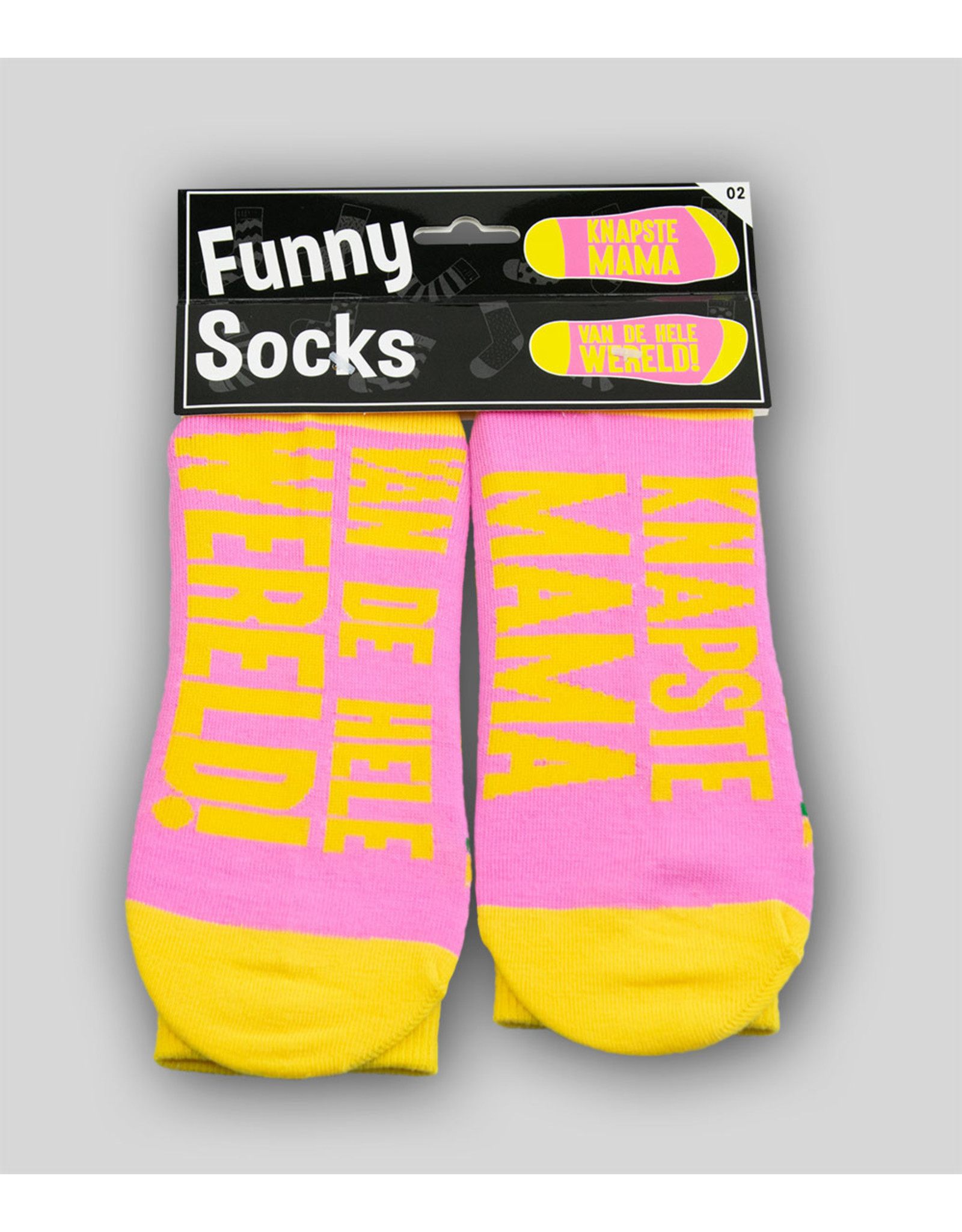 Funny Socks - Knapste Mama