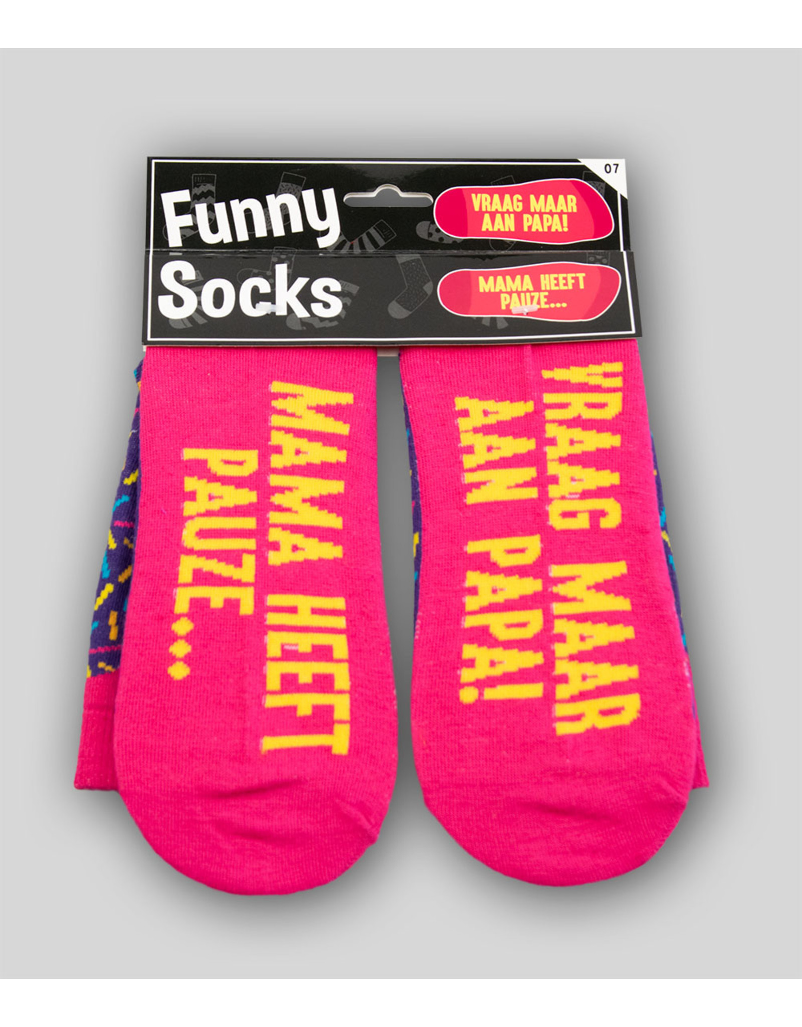 Funny Socks - Mama heeft Pauze