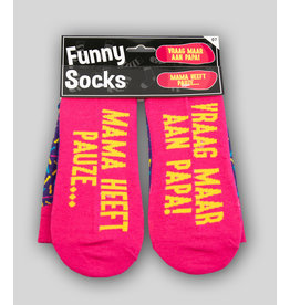 Funny Socks - Mama heeft Pauze