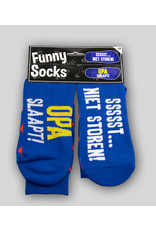 Funny Socks - Opa Slaapt Sssst