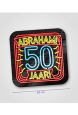 Huldeschild Neon - Abraham