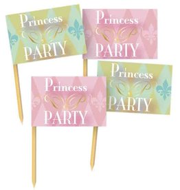 Partyprikkers Princess (36 stuks)
