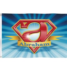 Gevelvlag Super Abraham (90 x 60 cm)