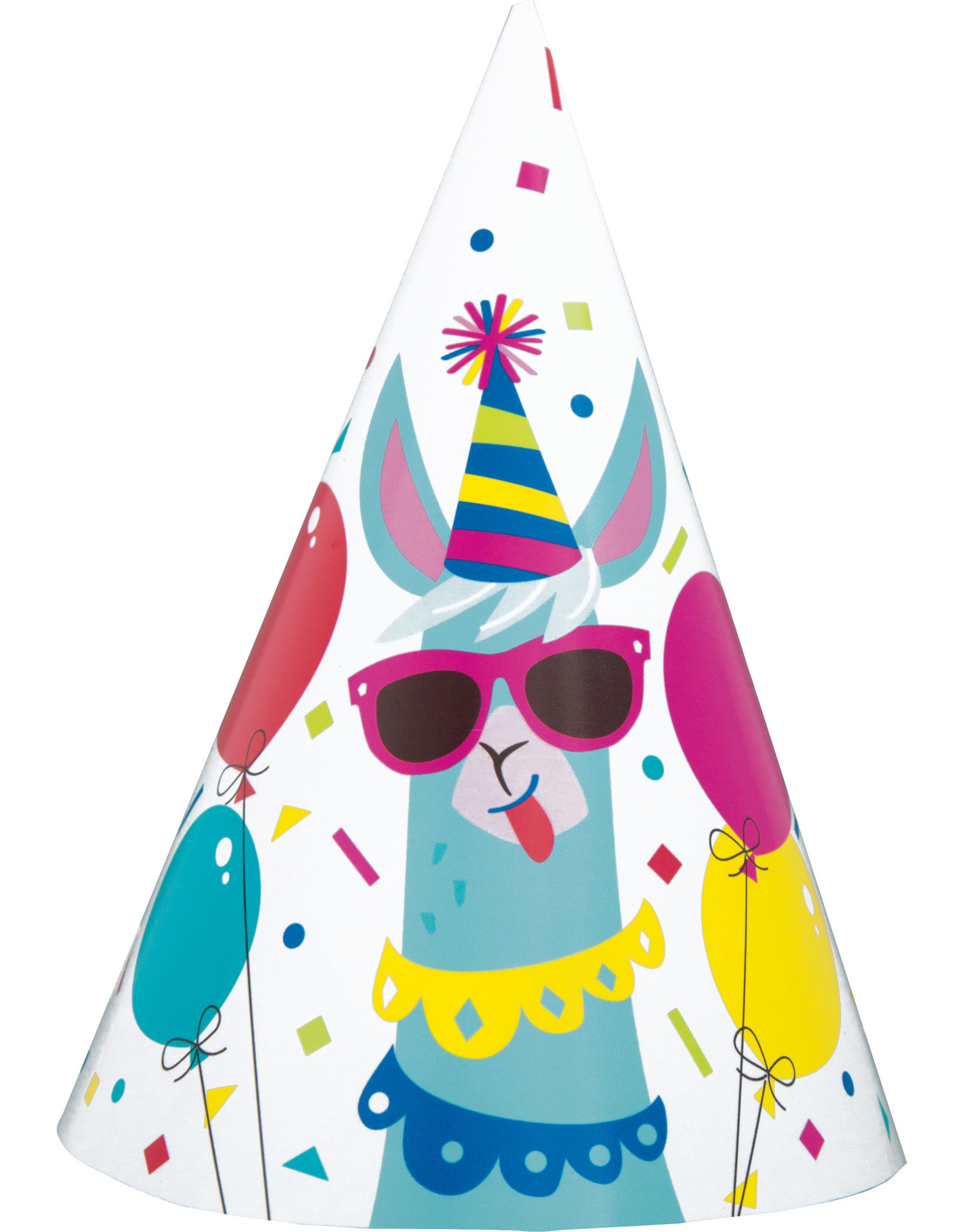 Party Hoedjes Lama (8 stuks)