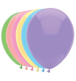 Ballonnen Mix Pastel (30 cm, 10 stuks)