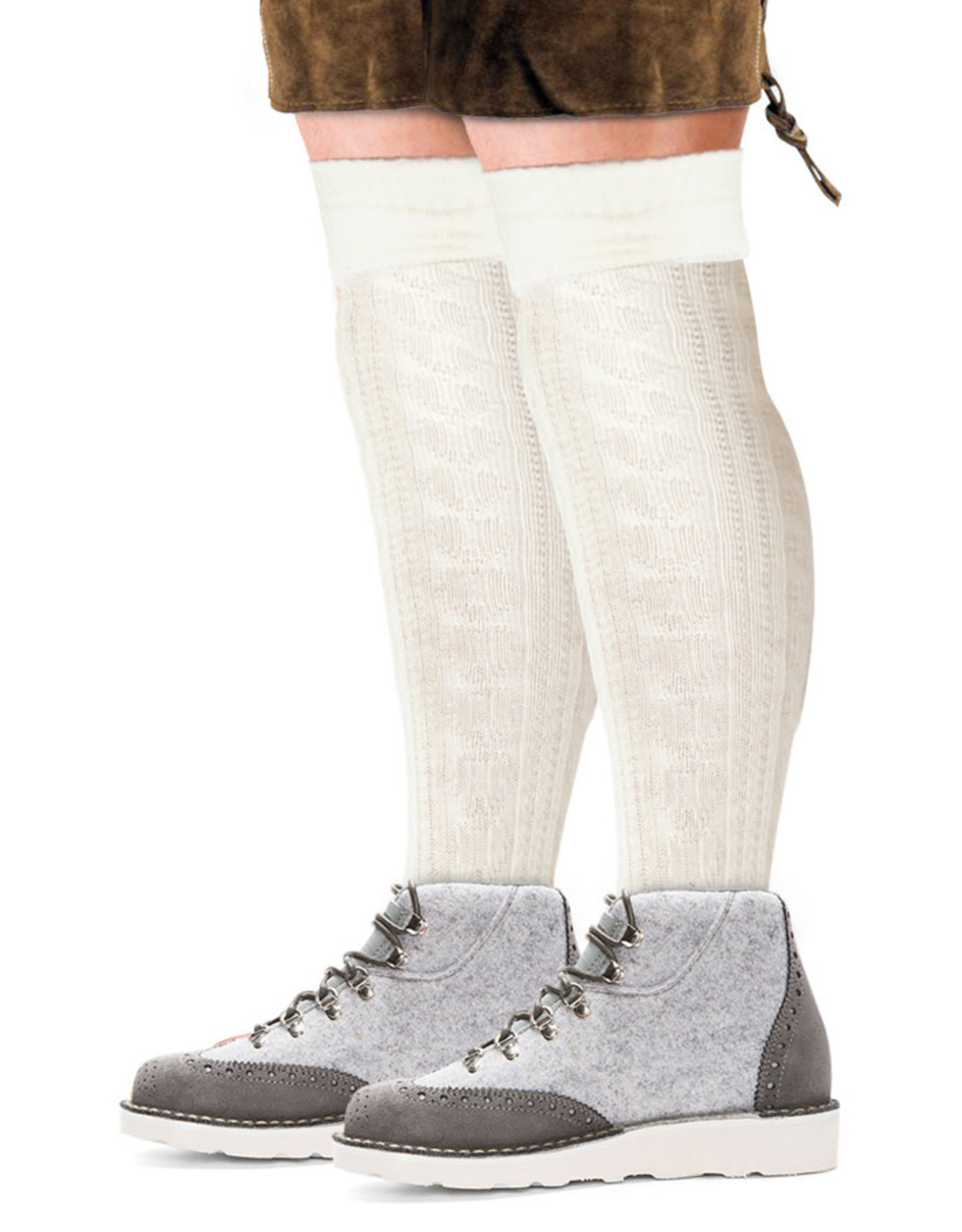 Tiroler Sokken Lang Wit 39-42