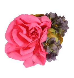 Tiroler Bloemen Clip, Roze