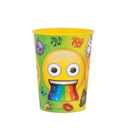 Plastic Beker Rainbow Fun Emoji (47 cl)